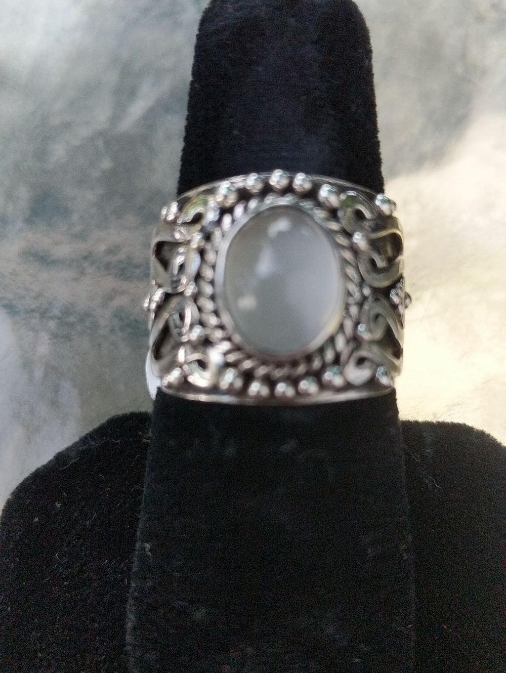 Balinesia Sterling Silver Moonstone Ring